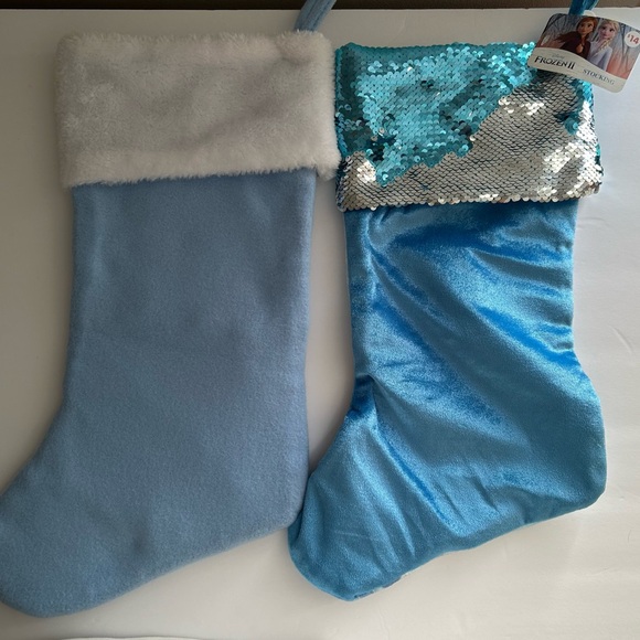 Disney Frozen Blue and White stockings (2) - Picture 2 of 6